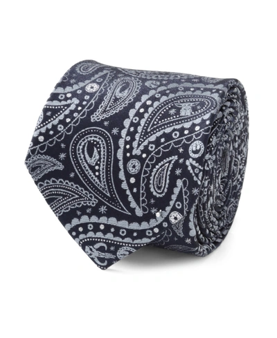Star Wars Men's Mandalorian Paisley Tie In Blue