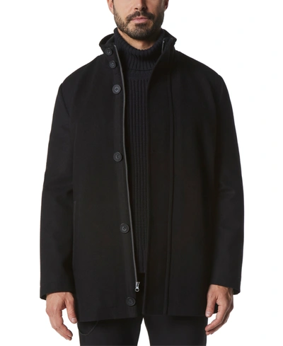 Shop Marc New York Men's Dorsey Car Coat In Black