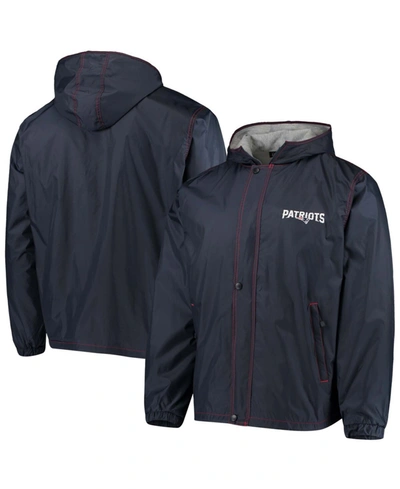 Dunbrooke Men's Navy New England Patriots Legacy Stadium Full-zip Hoodie Jacket In Navy