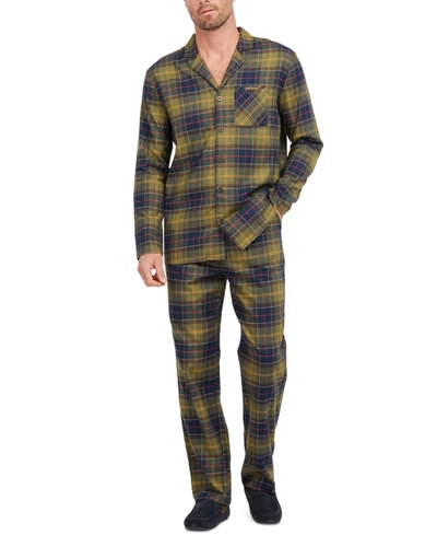 Shop Barbour Men's Laith Pajama Set In Classic Tartan