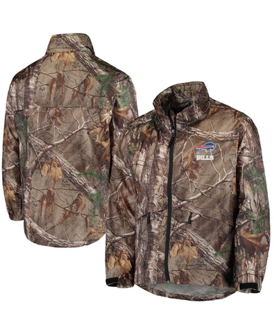 Dunbrooke Men's Realtree Camo Buffalo Bills Sportsman Waterproof Packable Full-zip Jacket In Green Camo