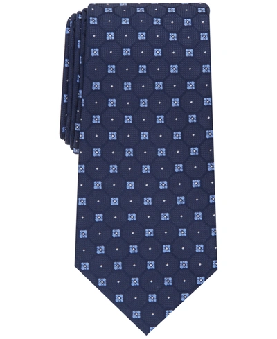 Shop Club Room Men's Marlow Necktie, Created For Macy's In Navy