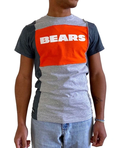 Shop Refried Apparel Men's Heathered Gray Chicago Bears Split T-shirt