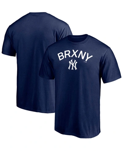 Fanatics Men's Navy New York Yankees Hometown T-shirt In Navy