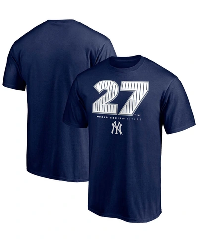Shop Fanatics Men's Navy New York Yankees Hometown World Series Titles T-shirt