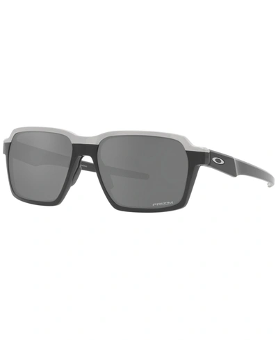 Shop Oakley Men's Sunglasses, Oo4143 Parlay 58 In Polished Black