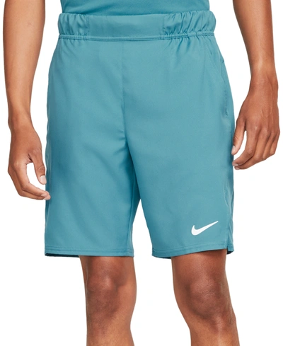 Shop Nike Court Dri-fit Victory 9" Tennis Shorts In Rift Blue