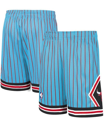 Mitchell & Ness Men's Chicago Bulls Hardwood Classic Reload Swingman Shorts In Blue