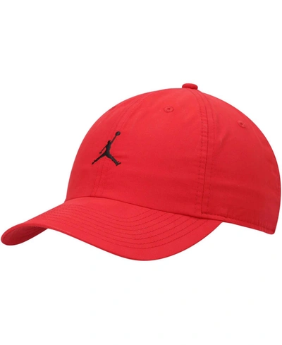Shop Jordan Men's  Heritage86 Washed Adjustable Hat In Red