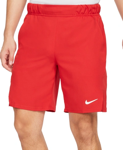 Shop Nike Court Dri-fit Victory 9" Tennis Shorts In U Red