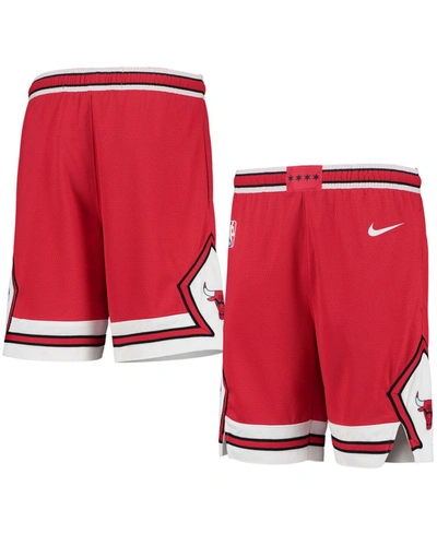 Shop Nike Youth Red Chicago Bulls 2020/21 Swingman Performance Shorts - Icon Edition