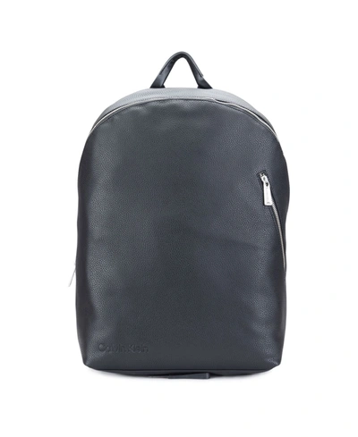 Shop Calvin Klein Men's Plaque Backpack In Black