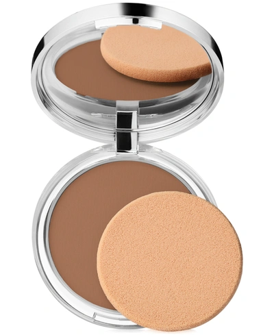 Shop Clinique Stay-matte Sheer Pressed Powder, 0.27 Oz. In Stay Brandy