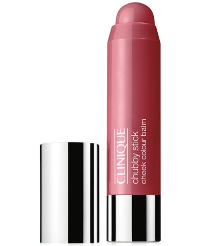 Shop Clinique Chubby Stick Cheek Colour Balm Blush, 0.21 Oz. In Plumped Up Peony