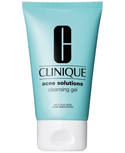 Shop Clinique Acne Solutions Cleansing Gel, 4.2 Oz.