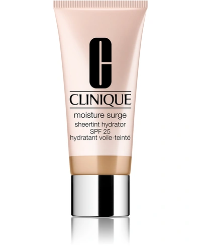 Shop Clinique Moisture Surge Sheertint Hydrator Broad Spectrum Spf 25 Tinted Moisturizer, 1.4 Oz. In Very Light