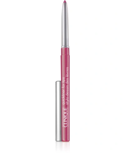 Shop Clinique Quickliner For Lips Lip Liner, 0.01 Oz. In Crushed Berry