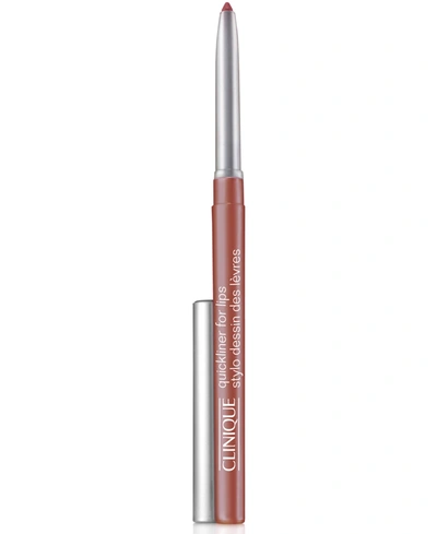 Shop Clinique Quickliner For Lips Lip Liner, 0.01 Oz. In Sweetly