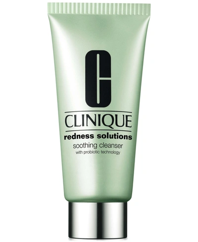 Shop Clinique Redness Solutions Soothing Face Cleanser With Probiotic Treatment, 5 Oz.