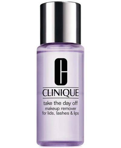 Shop Clinique Mini Take The Day Off Makeup Remover For Lids, Lashes & Lips, 1.7 Oz.