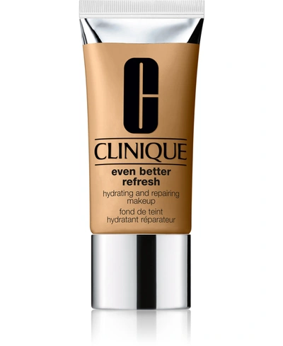 Shop Clinique Even Better Refresh Hydrating And Repairing Makeup Foundation, 1 Oz. In Sand