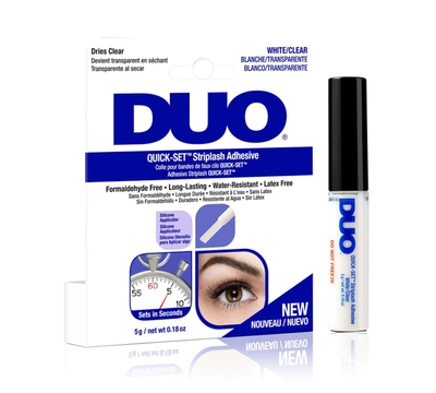 Shop Duo Quick-set Striplash Adhesive In Clear