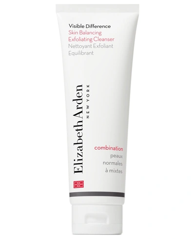 Shop Elizabeth Arden Visible Difference Skin Balancing Exfoliating Cleanser, 4.2 oz