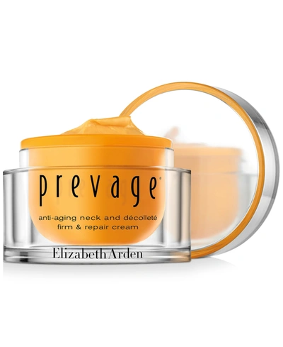 Shop Elizabeth Arden Prevage Anti-aging Neck And Decollete Firm & Repair Cream, 1.7 oz