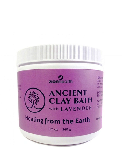 Shop Zion Health Clay Bath With Lavender, 12 oz