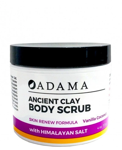 Shop Zion Health Body Scrub With Sea Salt, Vanilla Coconut, 4 oz