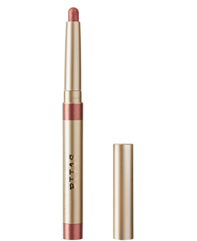 Shop Stila Trifecta Metallica Lip, Eye & Cheek Stick In Rose Gold