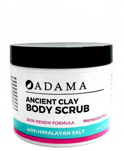 Shop Zion Health Body Scrub With Sea Salt, Moroccan Pear, 4 oz