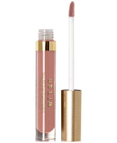 Shop Stila Stay All Day Sheer Liquid Lipstick In Sheer Patina - Dusty Rose