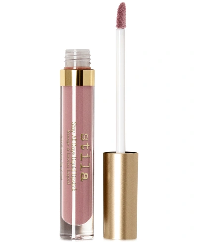 Shop Stila Stay All Day Liquid Lipstick, 0.10-oz In Baci - Nude Pink