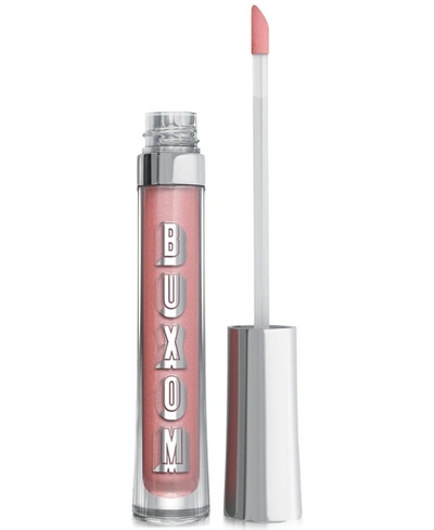 Shop Buxom Cosmetics Full-on Plumping Lip Polish In April (sheer Pinky Peach Sparkle)