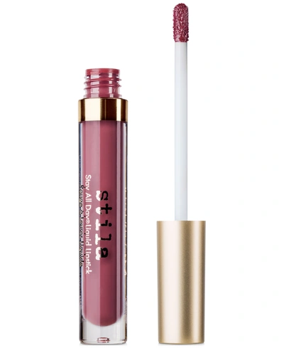 Shop Stila Stay All Day Liquid Lipstick, 0.10-oz In New Parma - Peachy Pink