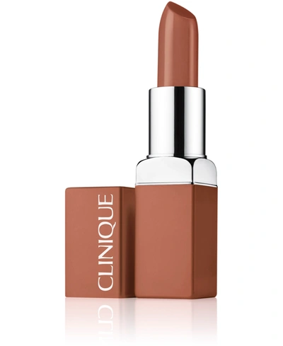 Shop Clinique Even Better Pop Lip Colour Foundation Lipstick In Delicate: Mid Toned Neutral Beige
