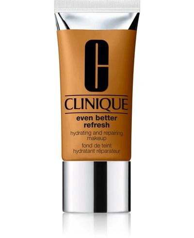 Shop Clinique Even Better Refresh Hydrating And Repairing Makeup Foundation, 1 Oz. In Ginger