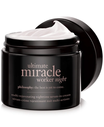 Shop Philosophy Ultimate Miracle Worker Night, 2 Oz. In No Color