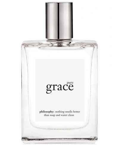 Shop Philosophy Pure Grace Spray Fragrance Eau De Toilette, 4-oz. In No Color