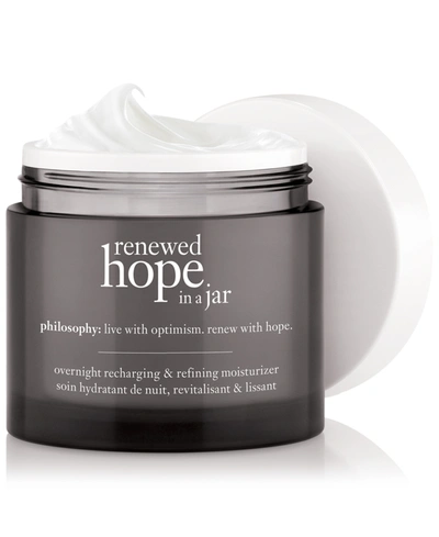 Shop Philosophy Renewed Hope In A Jar Night, 2 oz
