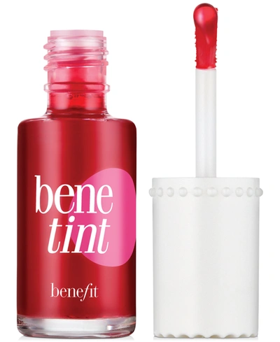 Shop Benefit Cosmetics Liquid Lip Blush & Cheek Tint, 0.2 oz In Benetint - Rose-tinted
