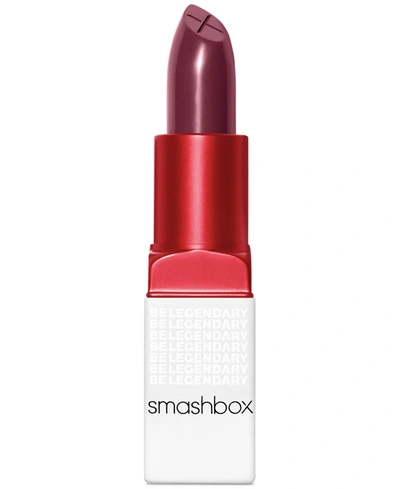 Shop Smashbox Be Legendary Prime & Plush Lipstick In It's A Mood (cranberry)
