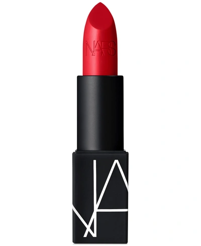 Shop Nars Lipstick In Inappropriate Red ( Poppy Red )