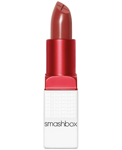 Shop Smashbox Be Legendary Prime & Plush Lipstick In First Time (neutral Coral)