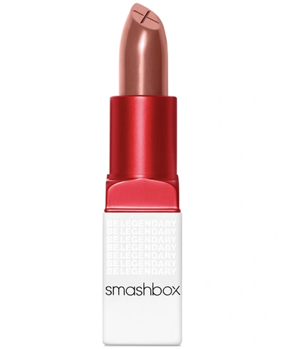 Shop Smashbox Be Legendary Prime & Plush Lipstick In Stepping Out (rose Nude)