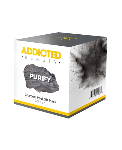 Shop Addicted Beauty Charcoal Purify Peel Off Mask In Black