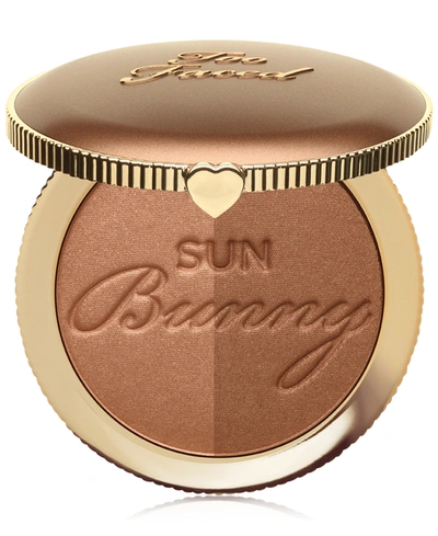 Shop Too Faced Sun Bunny Radiant Duo-tone Sunkissed Powder Bronzer