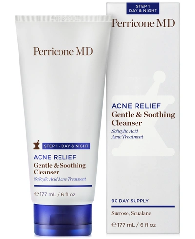 Shop Perricone Md Acne Relief Gentle & Soothing Cleanser, 6-oz.