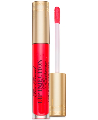 Shop Too Faced Lip Injection Extreme Instant & Long-term Lip Plumper In Strawberry Kiss